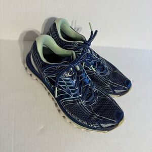 Brooks Glycerin 12 Navy and Teal Athletic Running Shoe Women’s 10
